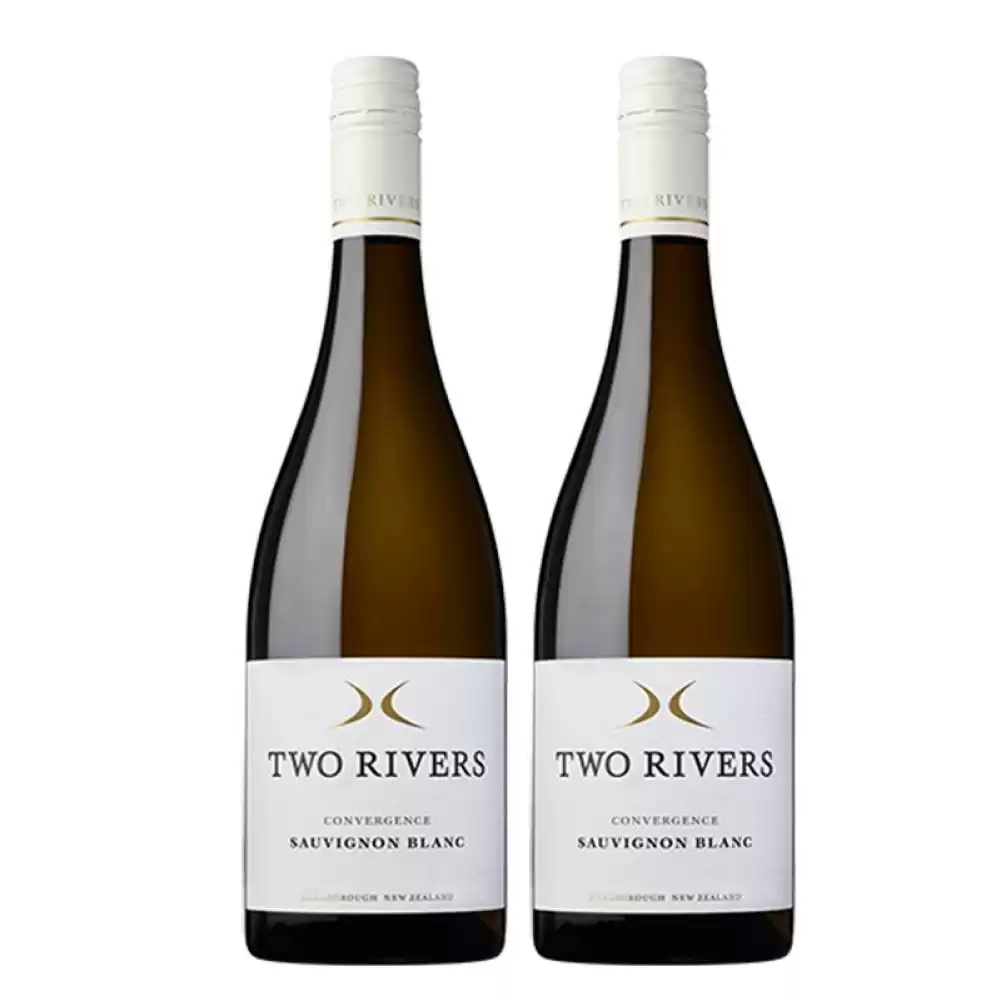 Two Rivers 新西兰 长相思 白葡萄酒 2瓶装