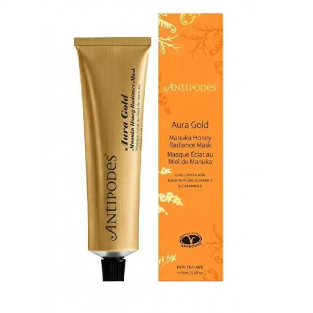 Antipodes天然麦卢卡蜂蜜焕亮面膜 75ml