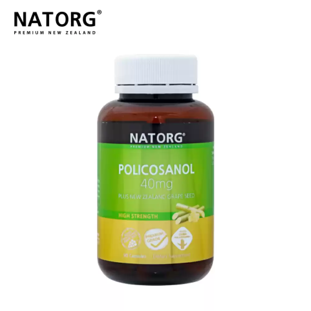 NATORG 甘蔗原素40mg胶囊 添加新西兰葡萄籽 90粒