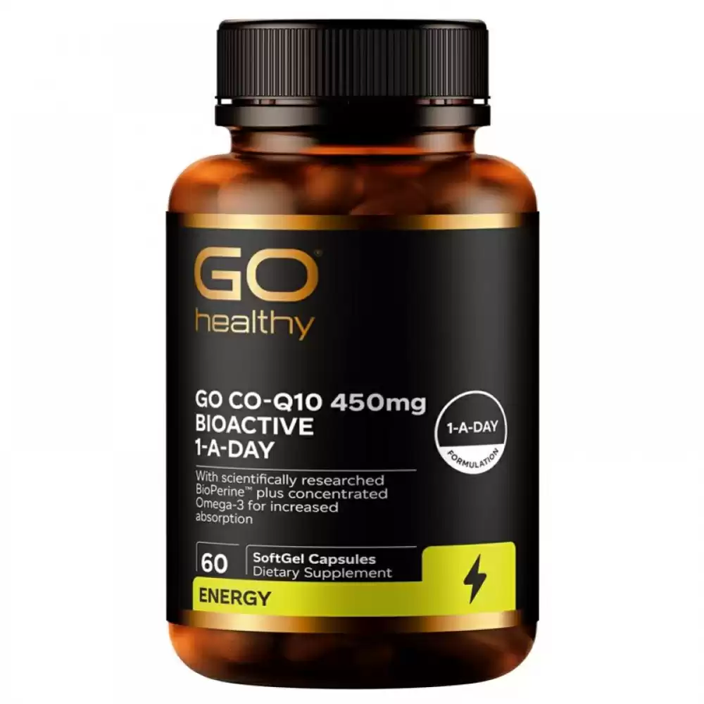 Go Healthy 高之源心脏辅酶450mg胶囊 60粒