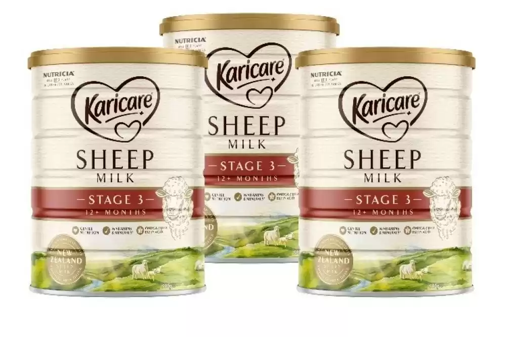 Karicare 可瑞康Sheep 婴幼儿绵羊奶粉3段 整箱6罐 (900g /罐)