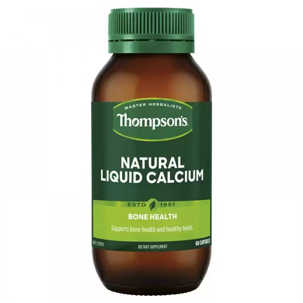 Thompson’s  汤普森 液体钙 350mg 胶囊 60粒
