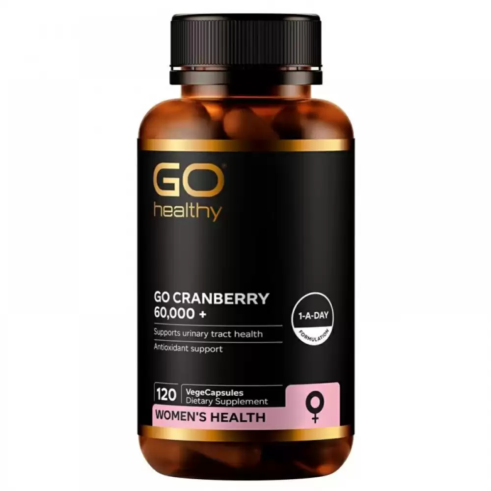 Go Healthy 蔓越莓60000+ 胶囊 120粒