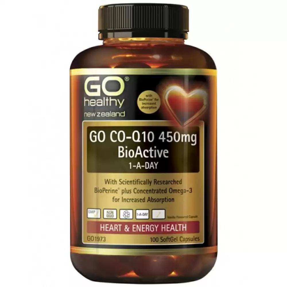 Go Healthy 高之源心脏辅酶450mg胶囊 100粒