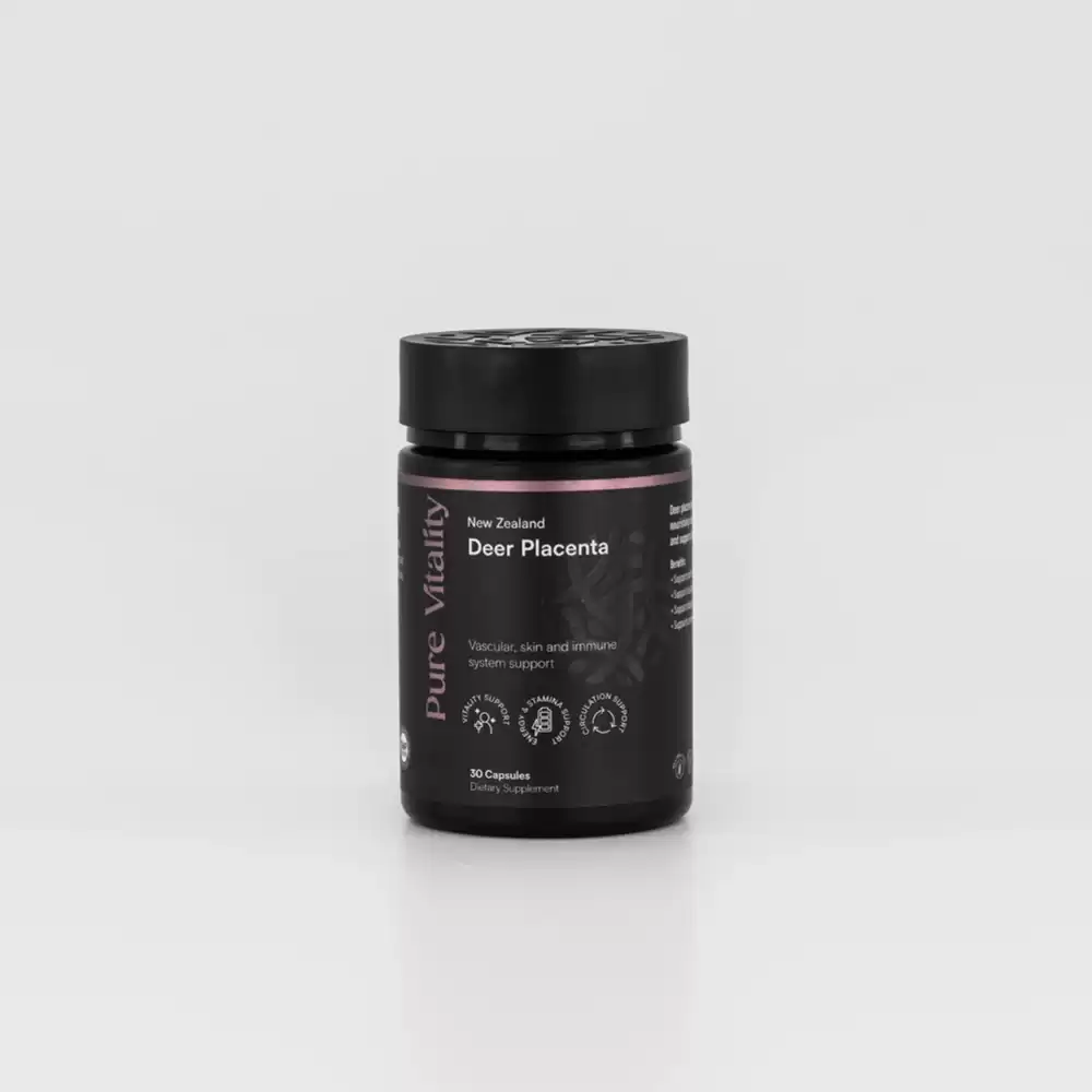 Pure Vitality Deer Placenta 鹿胎盘胶囊 30粒
