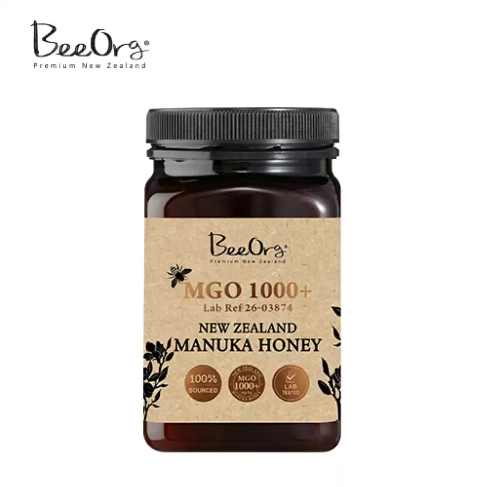 BeeOrg 麦卢卡蜂蜜 MGO1000+ 500g