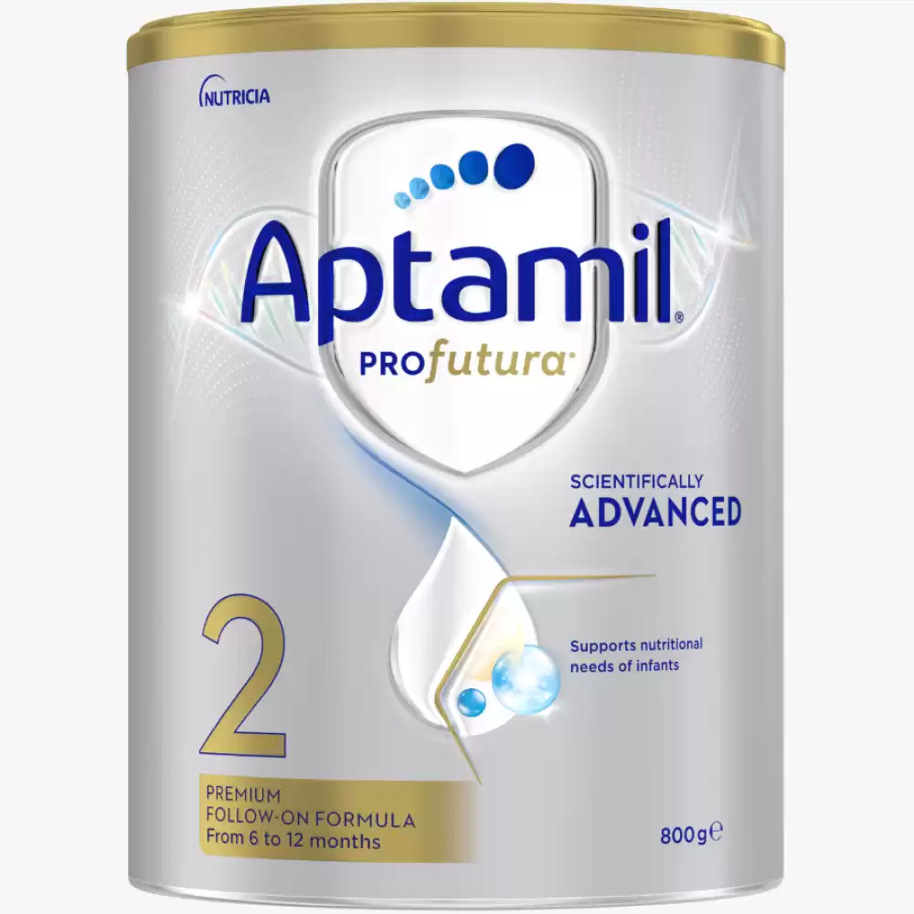 Aptamil 爱他美铂金装奶粉 白金版2段 整箱6罐 (800g/罐)