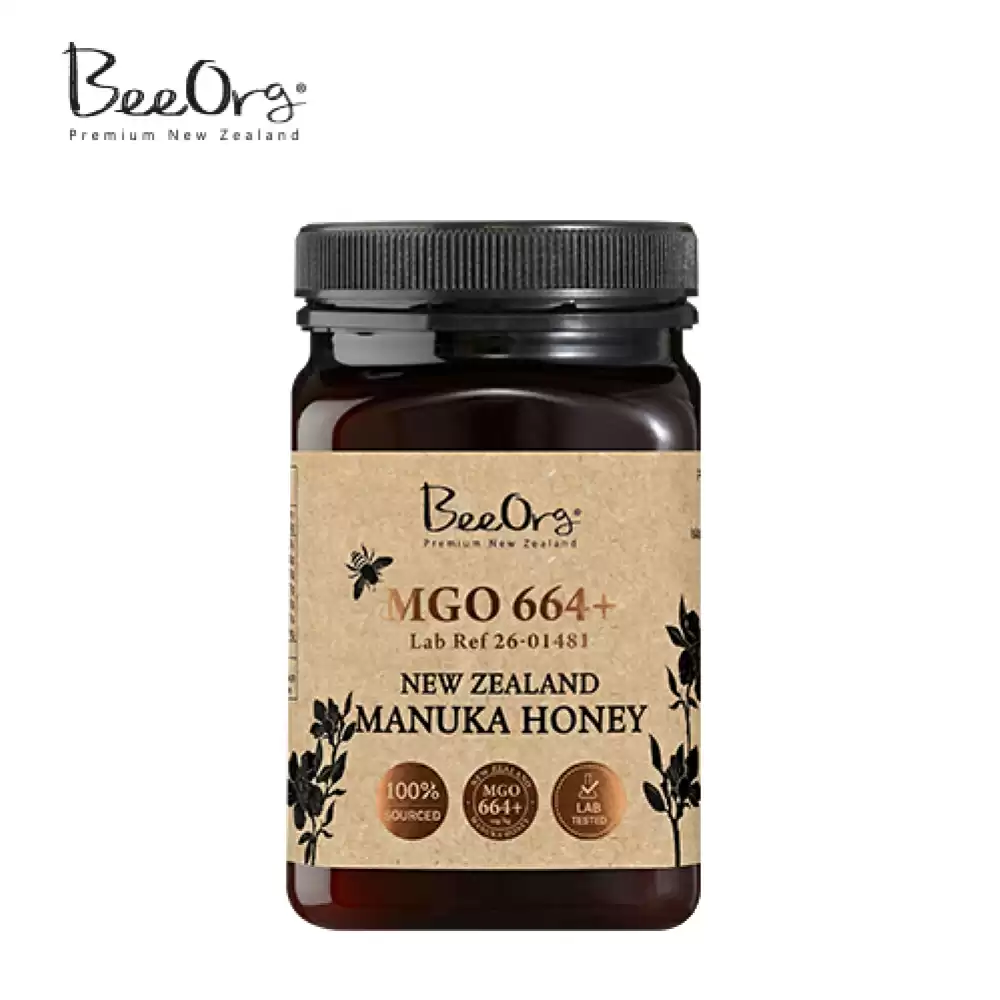 BeeOrg 麦卢卡蜂蜜 MGO664+ 500g