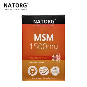 NATORG MSM强效关节止痛胶囊 1500 mg 60粒