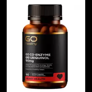 Go Healthy 高之源 泛醇还原型辅酶 Co-Q10 Ubiquinol 100mg 60粒