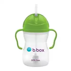 B.box 婴幼儿重力球吸管杯 苹果绿色