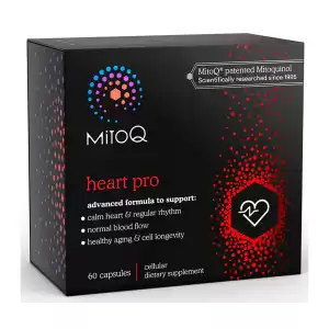 MitoQ Heart Pro 【升级版】舒心胶囊(助力心脏和血管功能健康) 60粒