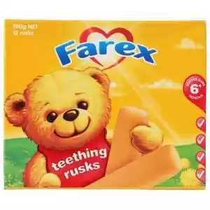 Farex 婴儿小麦磨牙饼干100g