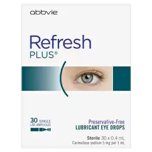 Refresh  独立包装分支 抗疲劳眼药水 0.4ml*30支