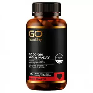 GO HEALTHY 高之源 400MG 含VD3 辅酶Q10+ 胶囊 60粒