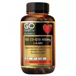 GO Healthy 高之源 300mg 辅酶Q10+维生素D3胶囊 60粒