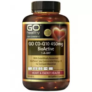 【双11购物节: 保健品】 Go Healthy 高之源心脏辅酶450mg胶囊 100粒