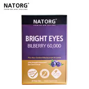 NATORG 越橘60,000 护眼精华 - 含新西兰黑加仑和叶黄素 90粒