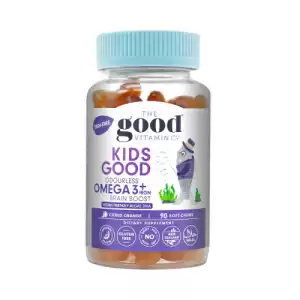 【拍5免1】【可混搭】 The Good Vitamin 儿童OMEGA 3 鱼油软糖 柑橘橙味 90粒